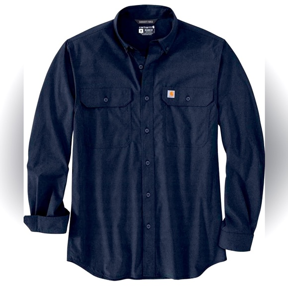NWT Carhartt Force Flex lightweight Long Sleeve Shirt - Picture 1 of 4